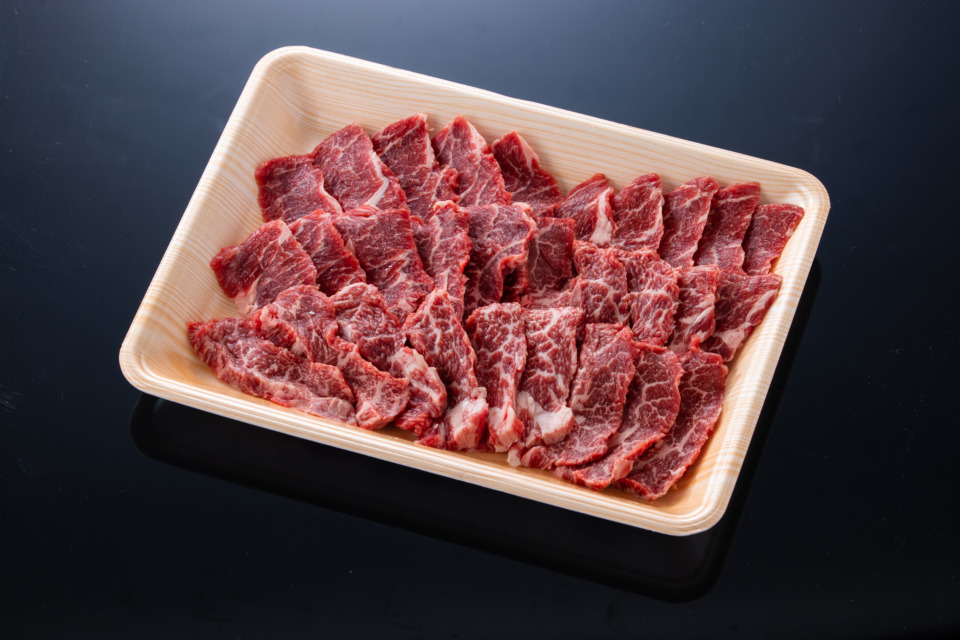 鳥取県産　牛三角バラ　焼肉用（400g）