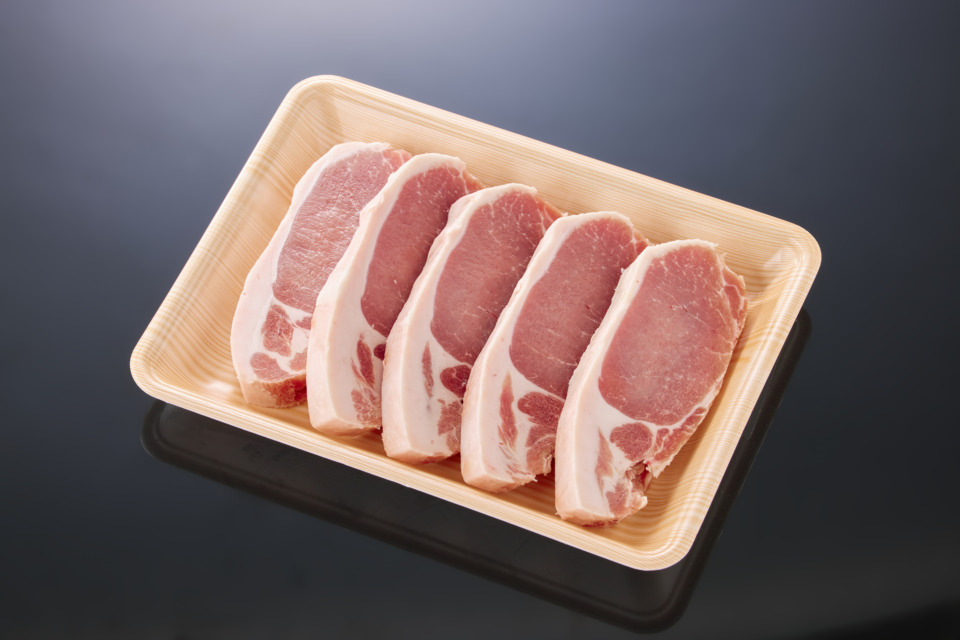 鳥取県産　豚ロースステーキ(約150g位×5枚)