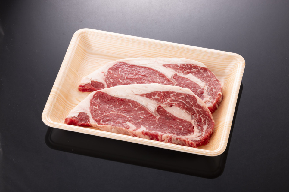 鳥取県産　牛ロースステーキ（約200g位×2枚）