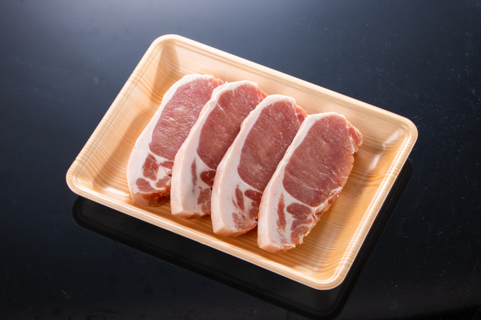鳥取県産　豚ロースステーキ