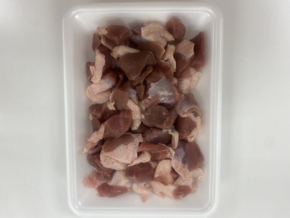 ㉞（冷凍）輸入鴨肉ももむね角切り（500g）
