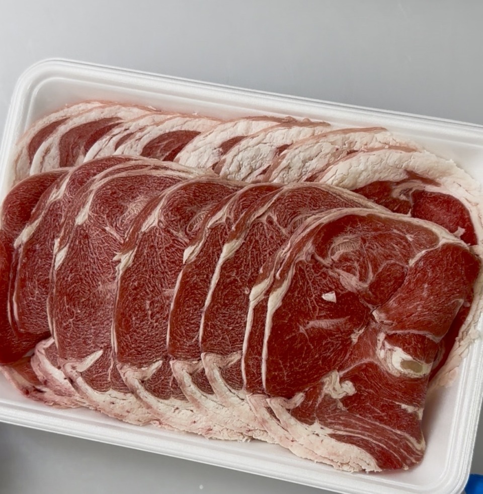 ㉒（冷凍）輸入ラムロールスライス(500g)