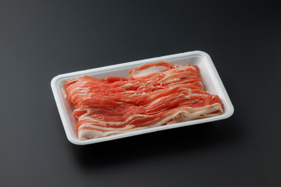 ⑧（チルド）輸入豚バラスライス800g