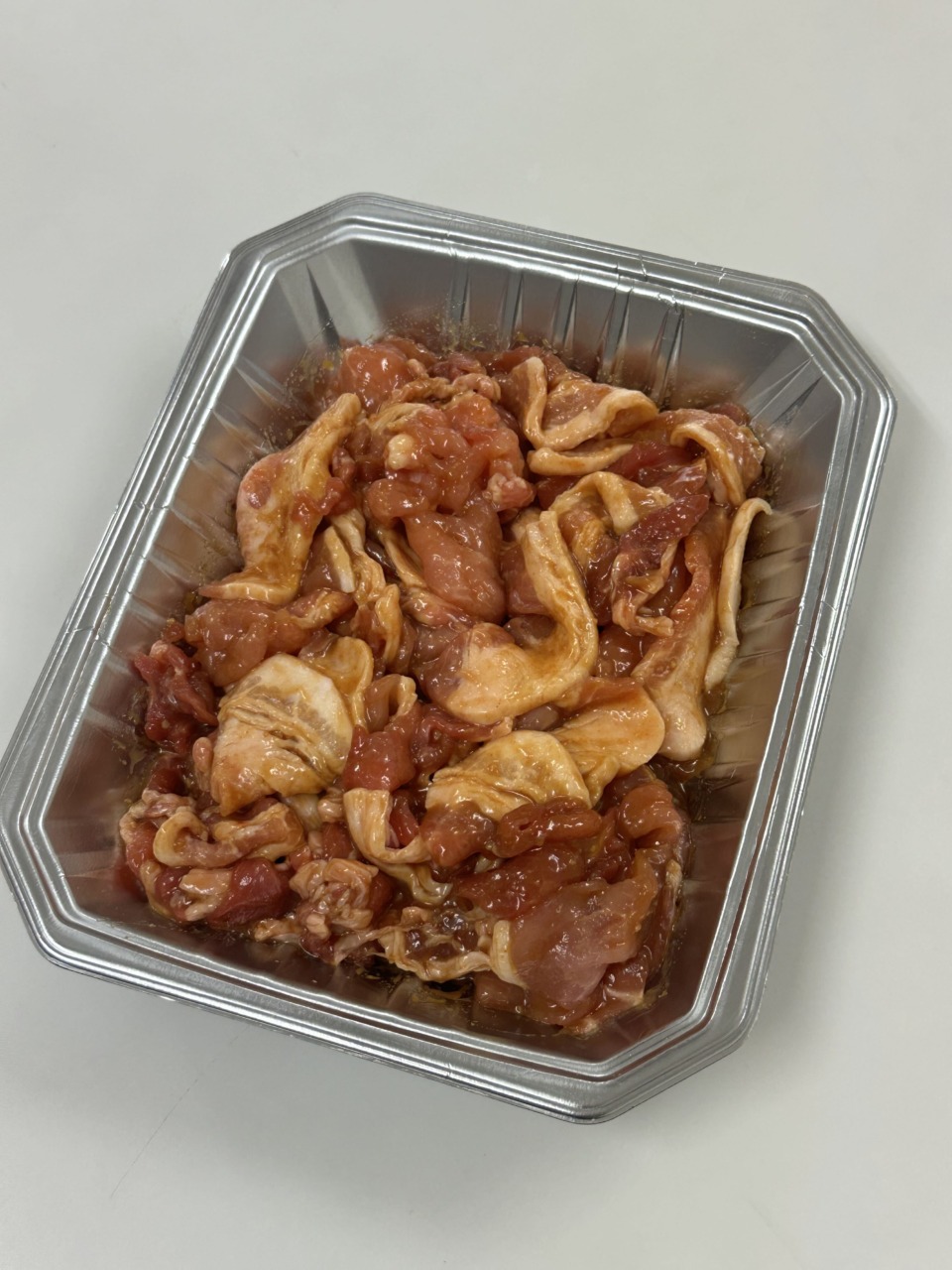 ⑪輸入チルド豚味付焼肉サムジャン風（バラ＆ロース）500g